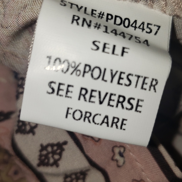 Davi & Dani Pink Floral Boho Tie Back Dress with Pockets 3X NWT - Picture 8 of 10